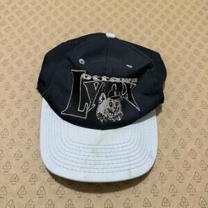 Vintage Ottawa Lynx MLB Baseball Cap Black Made in USA Men’s